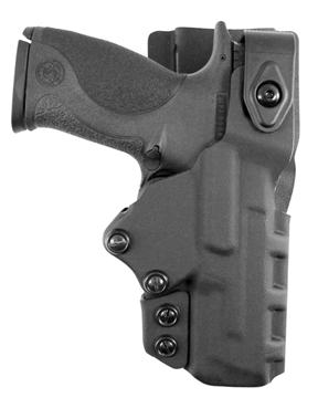 Picture of DeSantis Gunhide Just Cause 2.0 Black Kydex IWB Belt Clip Fits Glock 17,19,22,23,31,32; 17 Gen5; 19 Gen5, 19x,45 Right Hand 182KAB2Z0