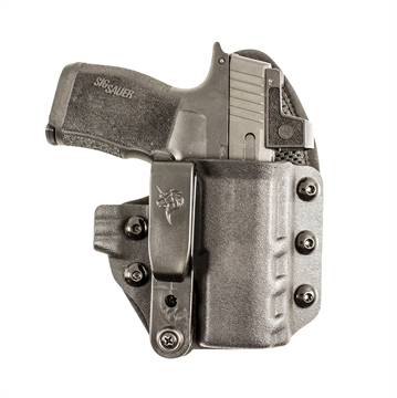 Picture of DeSantis Gunhide Uni-Tuk Inside Waistband Holster, Fits Glock 43/43X MOS With or Without Reflex, Right Hand, Black, Kydex 206KA3TZ0