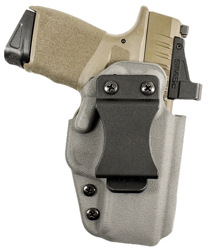 Picture of DeSantis Gunhide Mean Streak, Inside Waistband Holster, Right Hand, Kydex Construction, Gray, Fits Glock 19,45,23,32,19x With or Without Red Dot Sights 220LA1LZ0