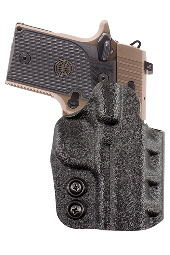 Picture of DeSantis Gunhide Cazzuto OWB Black Kydex Paddle Fits FN 509/509 Tactical/509C Right Hand D94KA5PZ0