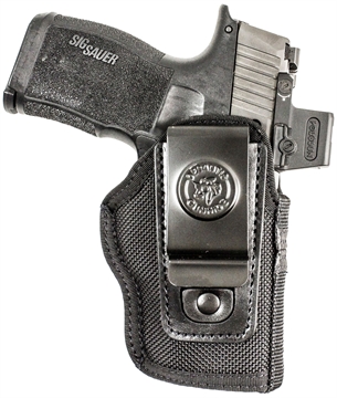 Picture of DeSantis Gunhide Pro Stealth IWB Black Nylon Sig Sauer P365 w/Red Dot Ambidextrous N87BJ9YZ0