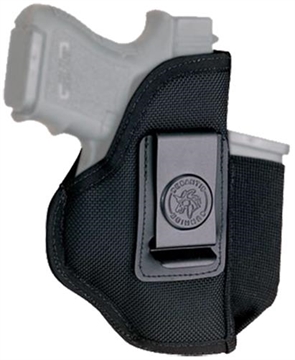 Picture of DeSantis Gunhide Pro Stealth Inside the Pant Holster, Fits Glock 4343X, Kahr PM9/40, Ruger LC9, Ambidextrous, Black Nylon N87BJD6Z0