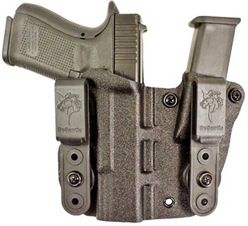 Picture of DeSantis Gunhide Hidden Truth AIWB Black Kydex Belt Clip Fits Glock 43/43X Right Hand 160KA8BZ0