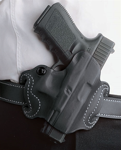 Picture of DeSantis Gunhide Inner Piece 2.0 AIWB Black Nylon Belt Clip Compatible w/Glock 26/Ruger SR/Sig P239 Right Hand M89BAE1Z0
