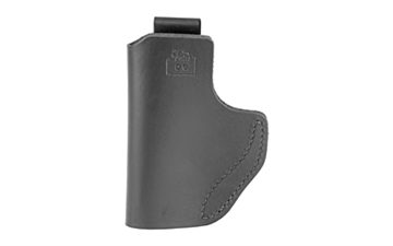 Picture of DeSantis Gunhide Insider Inside The Pant Holster, Fits Glock 43/43X, Kahr PM9/40, Ruger LC9, Right Hand, Black Leather 031BAD9Z0