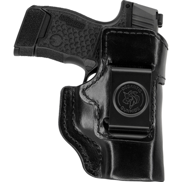 Picture of DeSantis Gunhide Inside Heat IWB Black Leather Belt Clip Fits S&W M&P Shield 9/40 Right Hand 127BAX7Z0