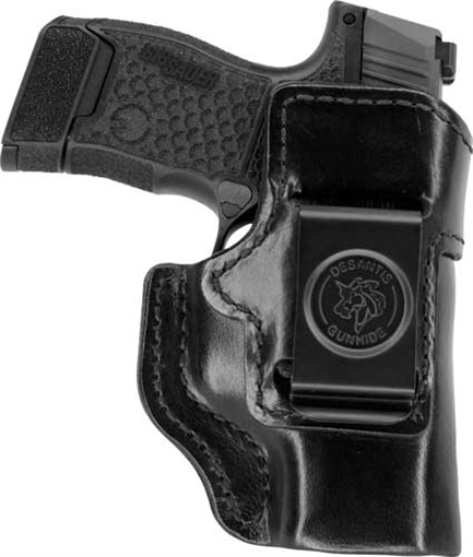Picture of DESANTIS INSIDE HEAT HOLSTR RH IWB LEATHER S&W BODYGUARD BLK 127BAU7Z0