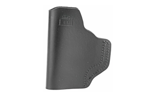Picture of DeSantis Gunhide Insider AIWB Black Leather Belt Clip Compatible w/Glock 26 Gen5/Walther PPS Right Hand 031BAE1Z0