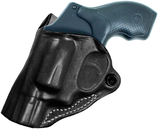 Picture of DESANTIS HOLSTER MINI SCABBARD BLACK LEATHER LH S&W J FRAME 2-2-1/4" 019BB02Z0