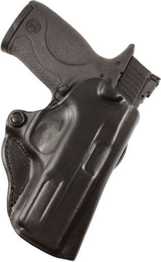 Picture of DESANTIS MINI SCABBARD HOLSTER RH OWB LEATHER 380 SHLD EZ BLK 019BA3AZ0