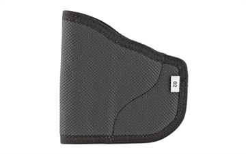 Picture of DeSantis Gunhide Nemesis Pocket Black Rubberized Fabric Fits Taurus 85/850 CIA/85CH Fits 2" Barrel Right Hand N38BJ02Z0