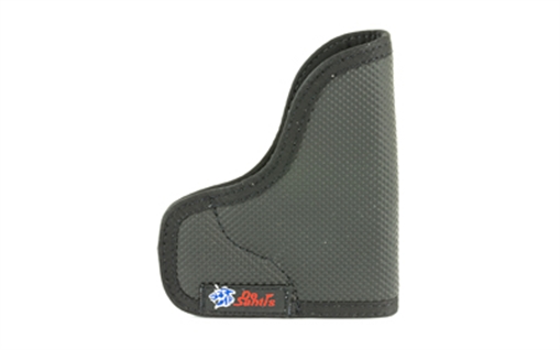 Picture of DeSantis Gunhide Nemesis Pocket Black Rubberized Fabric Fits Ruger LCP 380 Fits Kel-Tec P-3AT Right Hand N38BJG3Z0