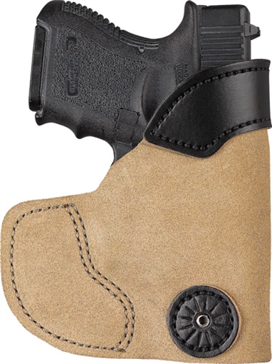 Picture of DESANTIS POCKET TUK HOLSTR RH IWB/POCKET LTHER RUGER LCP SUD 111NAR8Z0