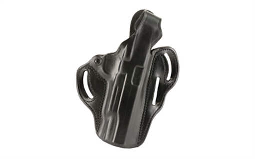 Picture of DeSantis Gunhide Thumb Break Scabbard Belt Holster, Fits 1911 with Rail and 5" Barrel, Right Hand, Black 001BAF9Z0