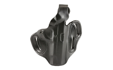 Picture of DESANTIS THUMB BREAK SCABBARD HOLSTER 1911 4-1/4" BLACK LEATHER RH 001BA20Z0
