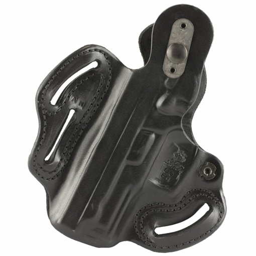 Picture of DESANTIS THUMB BREAK SCABBARD HOLSTER SIG P229R BLACK LEATHER RH 001BAF4Z0