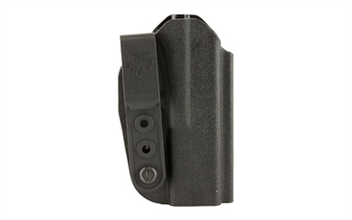 Picture of DeSantis Gunhide Slim-Tuk Inside the Pants Holster, Fits Glock 17/19/19/22/23, Ambidextrous, Black Kydex 137KJB2Z0