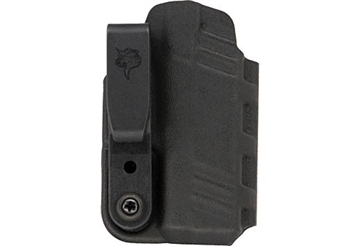 Picture of DeSantis Gunhide 137, Slim-Tuk, Inside Waistband Holster, Ambidextrous, Black, Fits Springfield Hellcat with TLR-6, Kydex 137KJ7UZ0