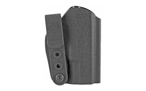 Picture of DeSantis Gunhide Slim-Tuk Inside the Pants Holster, Fits S&W M&P45 Shield, Ambidextrous, Black Kydex 137KJ5EZ0