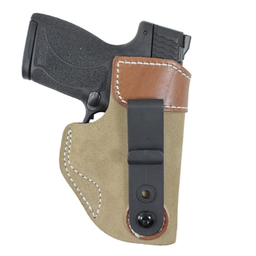 Picture of DeSantis Sof-Tuck Holster for Walther PPK Natural Suede RH 106NA74Z0