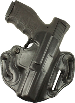 Picture of DeSantis Gunhide Speed Scabbard Belt Holster, Fits Glock 20,21,29,30, Right Hand, Black Leather 002BAN7Z0