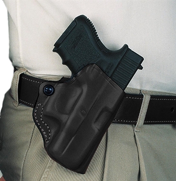 Picture of DeSantis Gunhide Mini Scabbard OWB Black Nylon Belt Slide Fits S&W M&P Shield 9/40 Right Hand 019BAX7Z0