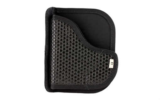 Picture of DeSantis Gunhide Super Fly Pocket Holster, Fits Glock 26/27/33, S&W Shield (9mm, 40S&W, and 45ACP), Taurus GX4, and S&W M&P Compact, Ambidextrous, Black M44BJE1Z0