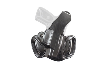 Picture of DeSantis Gunhide Thumb Break Mini Slide, OWB Holster, Right Hand, Fits S&W Bodyguard 2.0, Leather Construction, Matte Finish, Black 085BA5ZZ0