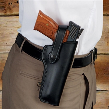 Picture of DeSantis The Woodsman Holster for S&W 22 5.5" Black RH 097BALAZ0