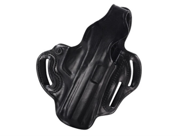 Picture of DESANTIS THUMB BREAK SCABBARD HOLSTER HK USP 45, S&W99 BLACK LEATHER RH 792695237822