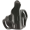 Picture of DESANTIS THUMB BREAK SCABBARD HOLSTER S&W M&P SHIELD 45 BLACK LEATHER RH 001BA5EZ0