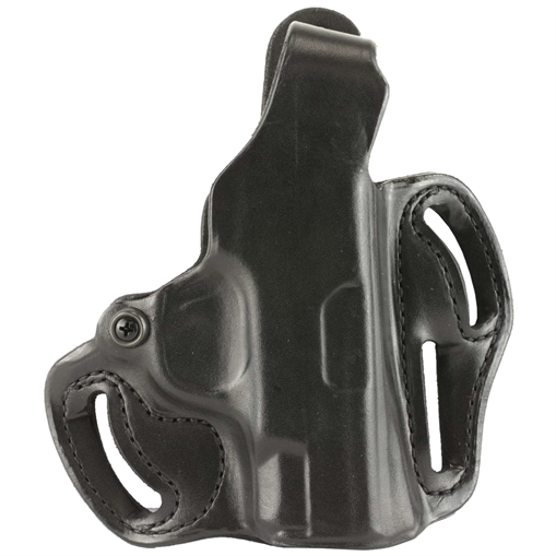 Picture of DESANTIS THUMB BREAK SCABBARD HOLSTER S&W M&P SHIELD 45 BLACK LEATHER RH 001BA5EZ0