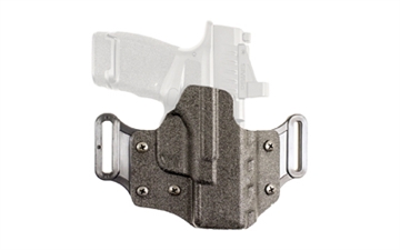 Picture of DeSantis Gunhide VEILED PARTNER, OWB Holster, Fits Springfield Echelon 4" With or Without Optic, Kydex Construction, Right Hand, Black 195KA8ZZ0