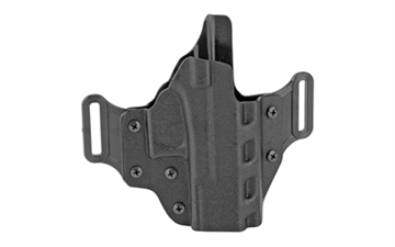 Picture of DeSantis Gunhide #195, Veiled Partner OWB Belt Holster, Fits Glock 19, 19 GEN 5, 19X, 45, 23, 32, With or Without Reflex Sights, Right Hand, Black 195KA1LZ0