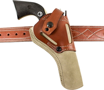 Picture of DESANTIS WILD HOG HOLSTER LTHR AMBI RUGER SINGLE SIX 5.5" NAT 189NJ1QZ0