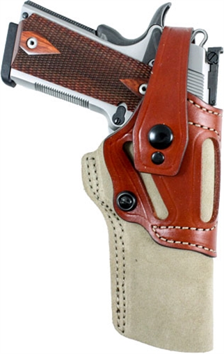 Picture of DESANTIS WILD HOG HOLSTER LTHR AMBIDEXTROUS 1911'S 5" NATURAL 189NJ21Z0