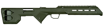 Picture of Desert Tech TREK-22 Rifle Chassis OD Green Synthetic, Fixed Bullpup, Fits Ruger 10/22, 26.75" OAL TRK22GRN