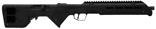 Picture of Desert Tech Trek-22 Black Compact 22 LR 18" Free Floating Steel Barrel, Picatinny Rail Receiver, M-LOK Handguards, Fixed Polymer Stock, Suppressor Ready TRKRF2218BLK