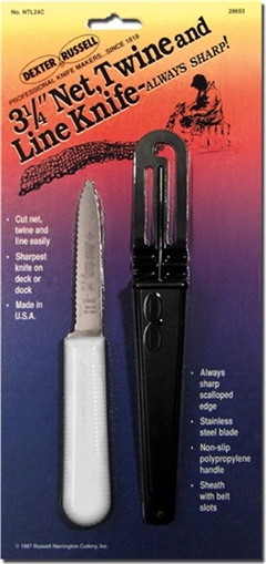 Picture of DEXTER 3.25" NET/TWINE KNIFE W/SHEATH NTL24