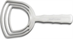 Picture of DEXTER 4" SQUARE BONE DUST SCRAPER 199S