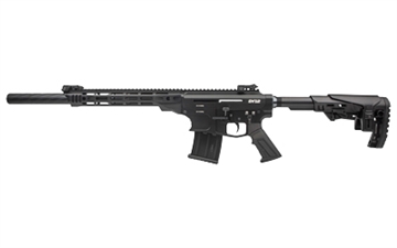 Picture of Derya DY12, Semi-automatic Shotgun, 12 Gauge, 3" Chamber, 20" Barrel, Anodized Finish, Black, Flip Up Front and Rear Sights, Adjustable Stock, (3) Choke Tubes - Improved Cylinder/Modified/Full, 3 Magazines, (1)-2 Round, (1)-5 Round & (1)-10 Round DY12.20.US DY1220US