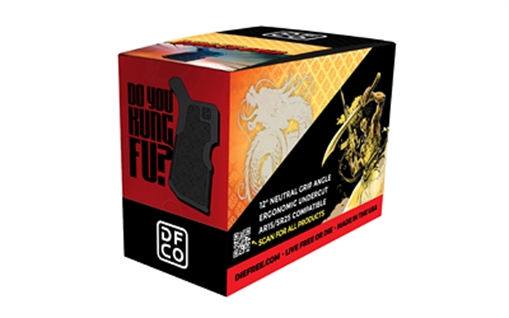 Picture of DIE FREE CO KUNG FU GRIP BLACK 10 PACK IN COLOR RETAIL DISPLY CARTON10KFGBLK CARTON-10-KFG-BLK