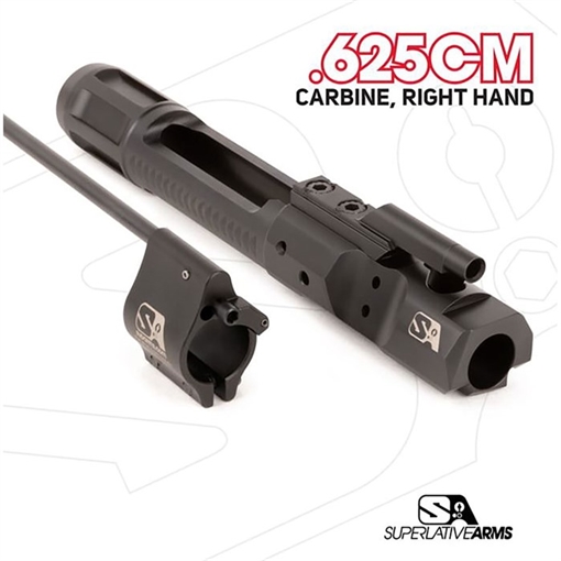 Picture of Superlative Arms Llc DI BUILDERS KIT WITH CLAMP ON .625'' GAS BLACK CARBINE RH SABO-DI-RFD-CM625CM