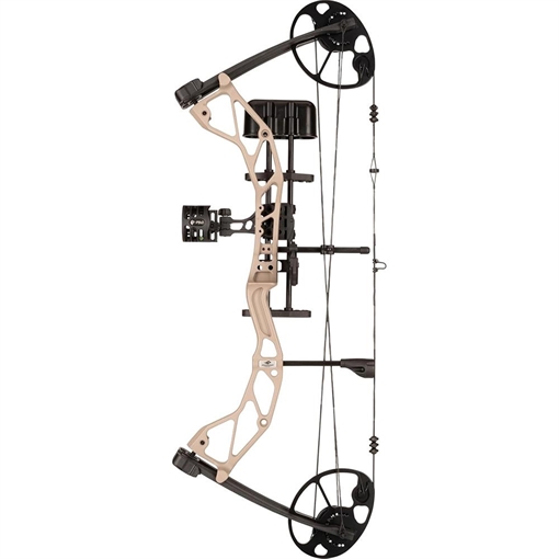 Picture of Diamond Archery Radian Compound Bow 305 fps 10-55 lbs RH Sandstone with Package A14888