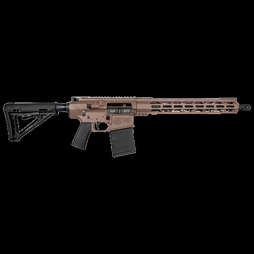 Picture of Diamondback Firearms DB10, Semi-automatic, AR, 308 Winchester, 16" Barrel, A2 Flash Hider, Flat Dark Earth Color, Magpul MOE-K Pistol Grip, Magpul MOE Carbine Stock, 15" M-LOK Rail, 20 Round, 1 Gen M3 PMAG DB1018C061