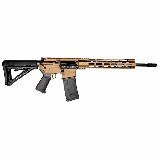 Picture of Diamondback Firearms Carbon DB-15 Semi-Auto Rifle - 300 BLK | Burnt Bronze | 16" Threaded Barrel | Magpul MOE Stock DB1718B041