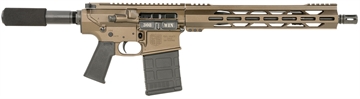 Picture of Diamondback DB10 308 Win 20+1 13.50", Midnight Bronze, Carbon Lower, 9" M-LOK Handguard, Black Padded Buffer Tube/Magpul Grip DB1222C071