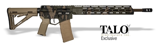 Picture of Diamondback Firearms DB15, Semi-automatic Rifle, AR-15, 223 Wylde, 16" Barrel, Cerakote Finish, Green with Copperhead Pattern, FDE Magpul MOE-K2 Grip and CTR Stock, 1 Magazine, 30 Rounds 1780H631 DB1780H631