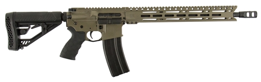 Picture of Diamondback DB15 Elite 300 BO 16" 30+1 Flat Dark Earth Cerakote Adjustable Adaptive Tactical EX Performance Stock 815875014584