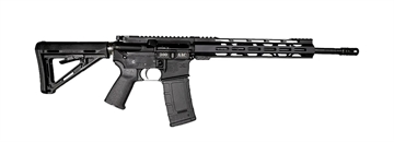 Picture of DIAMONDBACK FIREARMS DB15 300 BLACKOUT 16IN BARREL WITH 15IN M-LOK RAIL FULL PIC AND QD BLACK 1X30RD PMAG DB1718B002